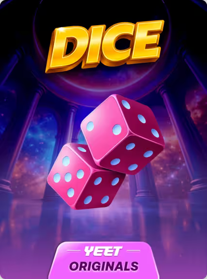 Yeet dice Originals crypto casino game
